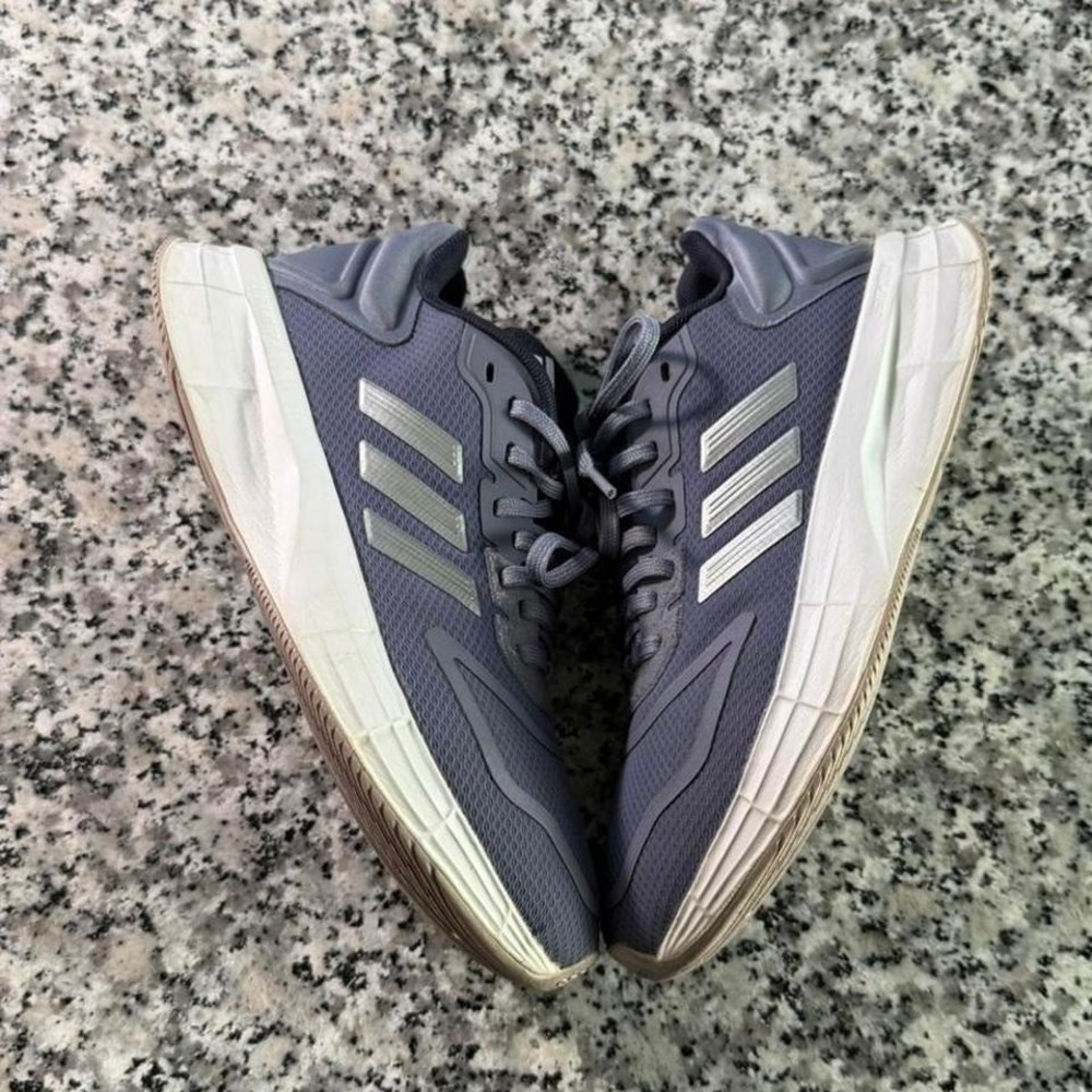 Adidas Duramo SL 2 Silver Violet Running Sneaker Shoe W6 HP2386 - Picture 2 of 7